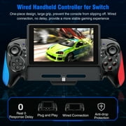 ESYWEN Switch Controller for Switch/OLED with Handheld Grip, Vibration, Built-in 6-Axis Gyro Joystick