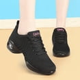 thumbnail image 3 of Jazz Dance Sneakers Women Jazz Shoes Lace-up Sneaker,Mesh Slip Air Cushion Jazz Dance Shoes, 3 of 7
