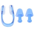 thumbnail image 3 of Swimming Ear Plugs Nose Clip Set Soft Silicone PC for Waterproof Diving Sports, 3 of 7