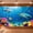 1A-180X110cm, variant on Vibrant Underwater Ocean Banner Colorful Coral Reef Backdrop Tropical Marine Life Display for Kids Birthday Parties Underwater Themed Events Photo Shoot Backdrops
