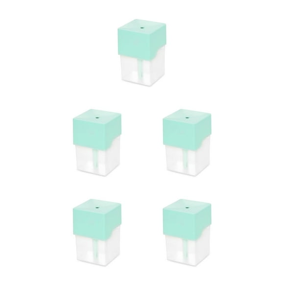 Youkk Humidificateur Vaporisateur 220ML Pulvérisateur Petit Remplissage Supérieur Arôme avec Veilleuse LED pour Bureau Chambre Bébé Plante Bleu 5Ensemble