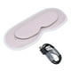 thumbnail image 4 of Verdant Touch Dispositivo de cuidado de los ojos, masajeador de ojos con calor inteligente, masaje ocular de 3 engranajes, parche de calefacción para el hogar, viajes, relajante, rosa, 4 of 14