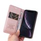 thumbnail image 5 of Funda para iPhone XR Estuche de Cuero PU Tipo Cartera con Ranuras para Tarjetas y Cierre Magnético, 5 of 5