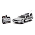 thumbnail image 1 of Back to The Future La Máquina Del Tiempo 1:16 Ilumina los Autos con Control por Radio RC, Mayores de 6 Años, 1 of 5