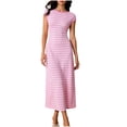thumbnail image 3 of TaTaai Women‘s Lace-Up Beach Dress, Knit Crochet Slit Maxi Dress, V-Neck Sleeveless Solid Color Dress,Bodycon Summer Cover Up Gift, 3 of 6