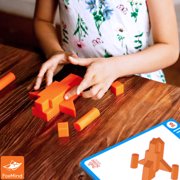 FoxMind Games: Architecto Spatial Logic and Dexterity Game, Smart Fun with Structures, 50 Smart Puzzles to Work Through, 6 Levels of Complexity, Develops STEM Skills, 1+ Players, For Ages 7 and up
