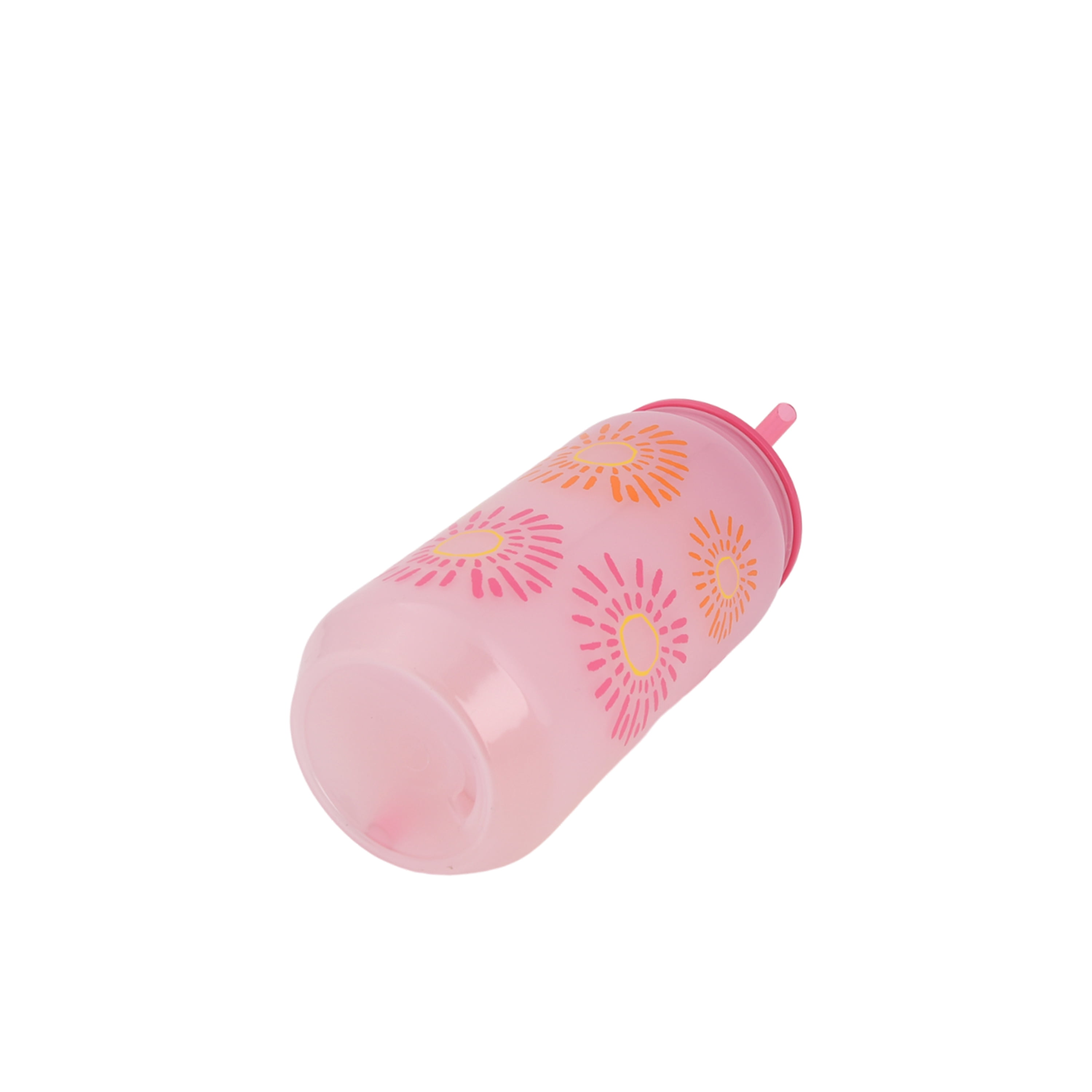 Mainstays 20-Ounce Color-Changing Acrylic Can Shape Tumbler, Sun Print