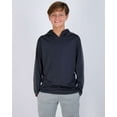 thumbnail image 3 of 3 Pack: Dry-Fit Youth Boys Teen Active Long Sleeve Hoodie Sweatshirts - Hooded Pullover Shirts, 3 of 4