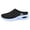 Black, variant on Orthopedic Clogs for Women Stretch Knitted Platform Closed Round Toe Walking Open Back Wedge Heels Casual Mules Sneakers with Arch Support Black Size 6.5