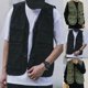 thumbnail image 2 of Multi Pockets Buckles Closure Tooling Vest Sleeveless Outdoor Cargo Waistcoat3XL, 2 of 5