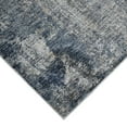 thumbnail image 3 of 8' x 10' Gray and Orange Abstract Power Loom Area Rug, 3 of 5