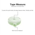 thumbnail image 4 of 3 Pack Tape Measure Measuring Tape for Body Fabric Sewing Tailor Cloth Knitting Craft Weight Loss Measurements Retractable 60-inch 1.5 Meter, Small Push Button Dual Sided Tape Measure Body Measuring, 4 of 6