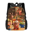 thumbnail image 6 of Toy Story Backpack, 3d Printed Laptop Backpack, Water Resistant Computer Backpack, 16.5x12.5x5.5 Inch, 6 of 9