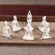 thumbnail image 5 of SZTXJ Zen Sculpture Figurine Yoga Thinker Garden Ornament Statue Home Cafe - Prayer, 5 of 5