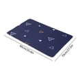 thumbnail image 3 of Washable Waterproof Incontinence Pads for Adults, Seniors, Postpartum, Non-Slip Bed Pad, Navy, Reusable 90x70 cm, 1 Count, 3 of 6