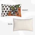 thumbnail image 3 of Fall Pumpkin Polka Dot Pillow Covers 12 x 20 Inch Set of 2 Autumn Harvest Farmhouse Throw Pillow Cover Thanksgiving Decoration Lumbar Pillowcase Fall Decor Cushion Case for Sofa Couch Outdoor, 3 of 6