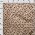 thumbnail image 2 of oneOone Cotton Flex Mandys Pink Fabric Texture & Triangle Geometric Dress Material Fabric Print Fabric By The Yard 40 Inch Wide, 2 of 4