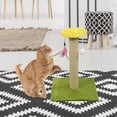 thumbnail image 1 of tredstone Cat Scratching Post Scratch Pole Gift Durable for Kittens Supplies Square Green, 1 of 9