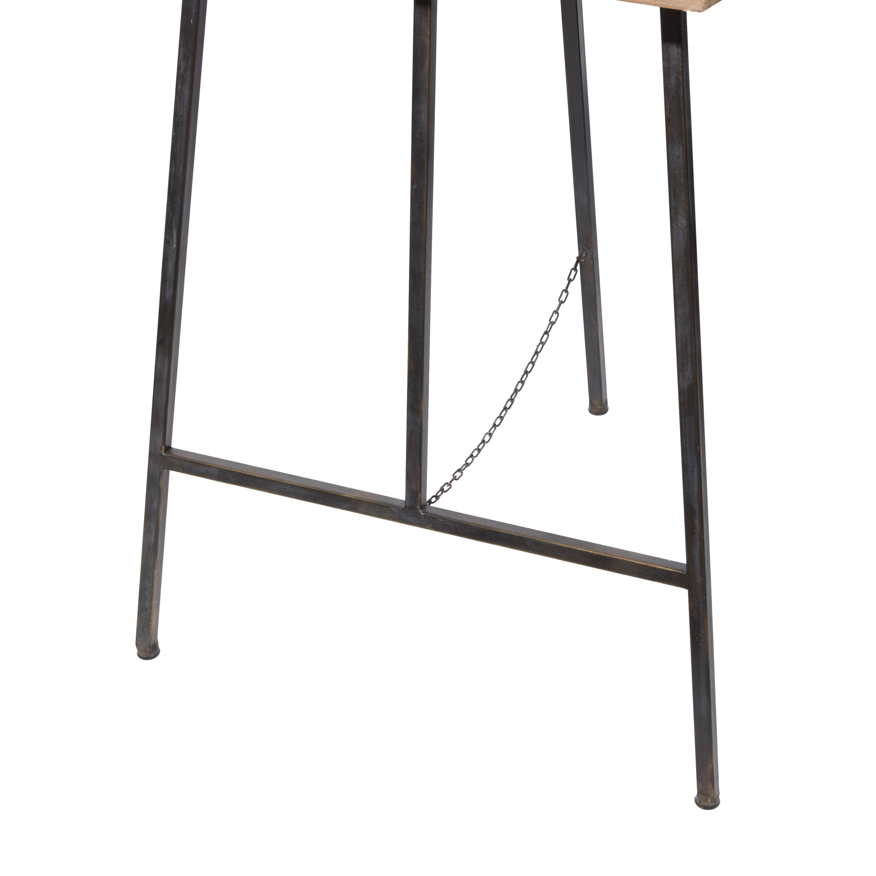Bard's Black Wrought Iron Collapsible Easel Stand, 24 H x 16.5 W x 11 D  (For Objects up to 2 Deep)