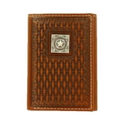 Ariat Unisex Trifold Texas Star Wallet Tan OS