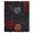 Red Maroon Black, variant on Red Orange Roses Sheer Curtains 108 Inches Extra Long, Elegant Romantic Flowers Pastoral Light Filering Curtains, Privacy Drapes Simi Floor to Veiling Curtain for Living Room Bedroom Window Treatment