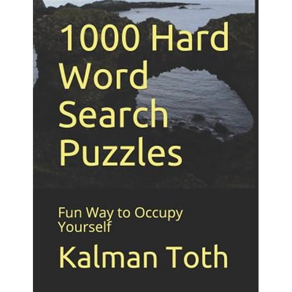 Pre-Owned 1000 Hard Word Search Puzzles: Fun Way to Occupy Yourself (Paperback)