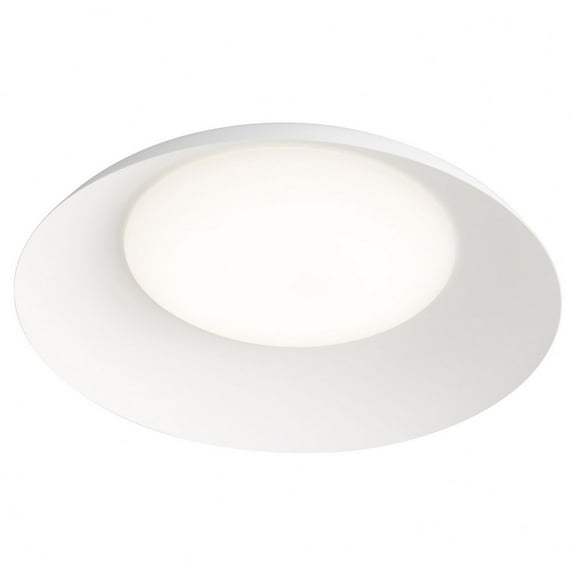 3-679-6-Oxygen Lighting-Bongo - 24W 1 LED Flush Mount-4 Inches Tall and 19.75 Inches Wide-White Finish