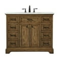 thumbnail image 3 of 42 inch single bathroom vanity in driftwood, 3 of 8