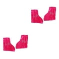 thumbnail image 4 of maskred Premium Velvet Ice Skate Boot Covers Skates with Style Rose Red M 2Set, 4 of 6