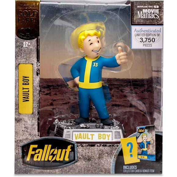 Fallout 6 Pouces Figurine Statique Film Maniacs - Marque d'Or Garçon Voûte