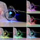 thumbnail image 1 of Fairy Crystal Rose Led Light Llavero Love Heart Key Chain Ring Keyring Wiht Colorful Light Inevent HA017690-00, 1 of 5