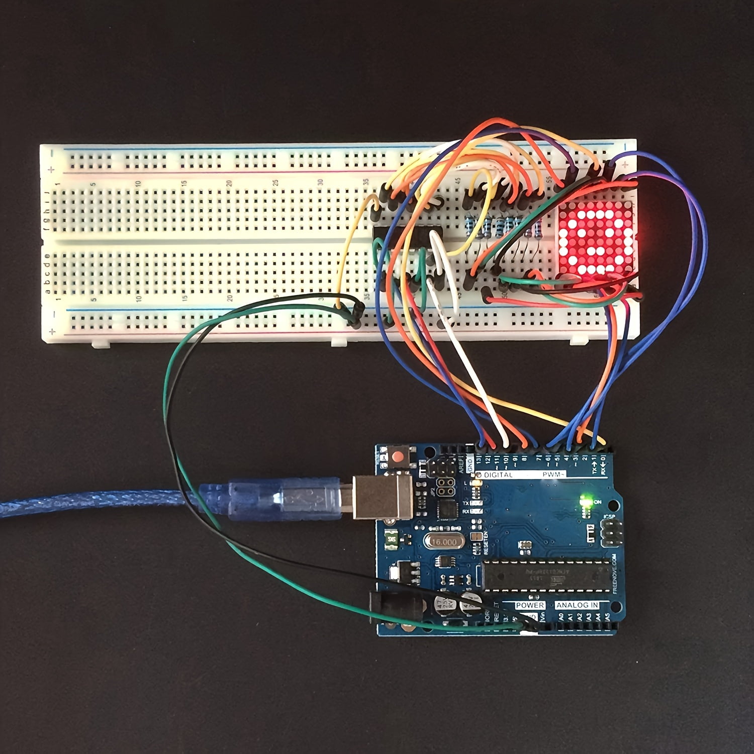 RF Starter Kit V2.0 with 190+ Components, 55 Types Set, 49 Beginner Lessons, Compatible with UNO R3, MEGA, Nano & Micro