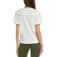 thumbnail image 2 of CeCe womens  Ruffle Blouse, xs, White, 2 of 3