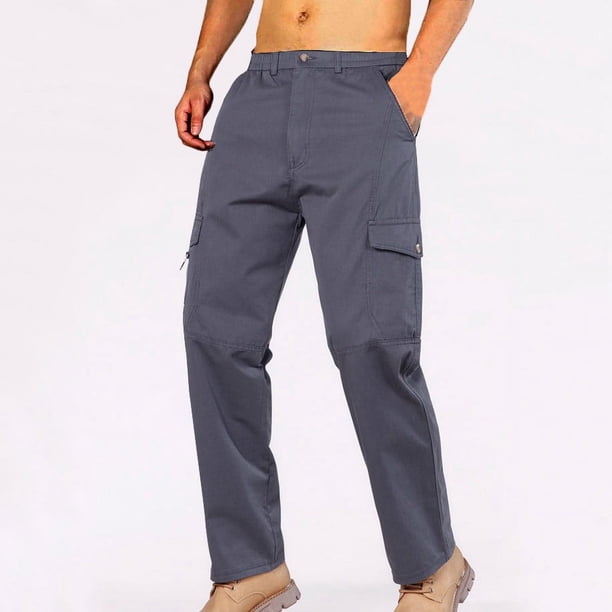パンツ BREATH multipocket slim cargo TYPE2 Men's Cotton Cargo Pants Slim Straight-Leg, Multi-Pocket Work