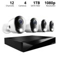 thumbnail image 2 of Night Owl 2-Way Audio 12 Channel DVR Security System with 1TB Hard Drive and 4 Wired 1080p Cameras, 2 of 11