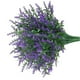 thumbnail image 5 of Lavanda artificial 5 ramas de plástico falso ramo de flores de simulación de boda, púrpura 1 8 piezas Speravity HA8797-01B, 5 of 6