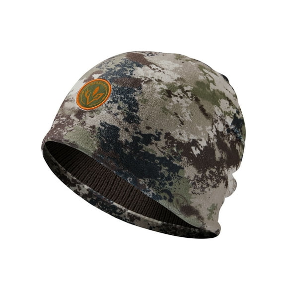 BASSDASH Reversible Windproof Fleece Winter Beanie Hats Thick Warm for Men Women Stretchy Fit Unisex Cuffed Knit Hat