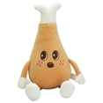 thumbnail image 1 of Chicken Leg Soft Plush Toy, Cuddly and Soft Chicken Leg Stuffed Animals Plush Toys Doll Chicken Leg, Birthday Gift for Kids and Valentine's Day gift, Age 3+, 1 of 4