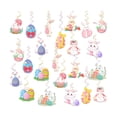 thumbnail image 2 of 24 Pcs Décoration Suspendue de Fête de Pâques Colorée pour Intérieur Extérieur Mignon, 2 of 8