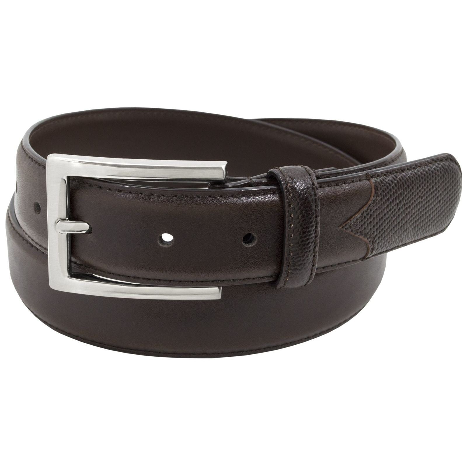 Classic Oil-tanned Genuine Leather Casual Jean Belt for Men Sizes 32-40!