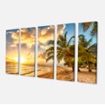 thumbnail image 2 of Designart 'Gorgeous Beach of Island Barbados ' Modern Seascape Canvas Artwork, 2 of 3