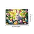 thumbnail image 3 of Easter Day Non Slip Kitchen Mat Absorbent Waterproof Floor Rug for Entryway Bathroom Decor Home Holiday Carpet Runner, 3 of 6