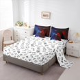 thumbnail image 5 of Castle Fairy Game Controller Bedding Comforter Set 7 Pieces for Teens Female Men,Video Game Gamepads Full Bedding Set Lightweight,Abstract Gradient Gamer Fitted Sheet Flat Sheet, 5 of 8