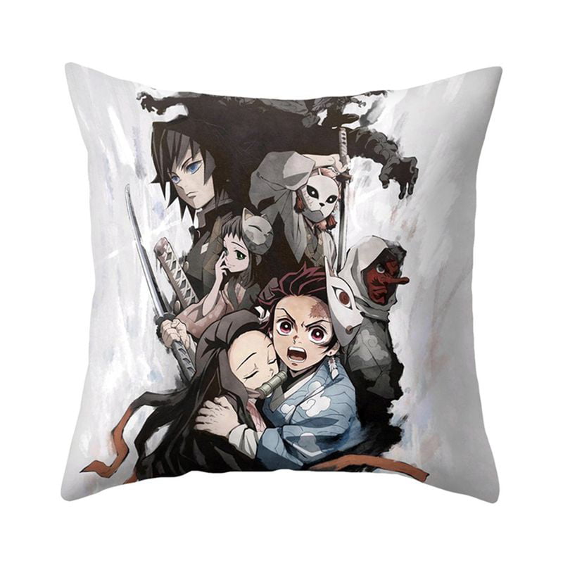 Kimetsu no Yaiba Anime Pillow Bed Cushion Pillow Case Hot Demon Slayer