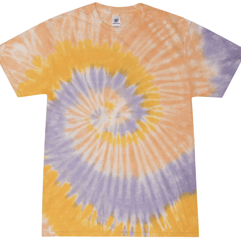 sunflower tye dye shirt
