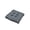 Gray, variant on Golyzmt Corduroy Chair Seat Pad (Chair Cushion), 18" x 18", 4 Inch Thick, 1-Piece, Gray