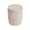 Beige 94Z, variant on Lightweight Concrete Side Table with Travertine Finish, Beige Outdoor/Indoor End Table 15.25x15.25x18.25 Inches for Living Room, Balcony, Garden