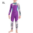thumbnail image 2 of Pantalones largos de manga larga de manga larga de gran calidad a prueba de frío Rash Guards Mantener los trajes de snorkel de anti-state caliente para niños Púrpura XL 2.5mm tholdsy OD003677-04, 2 of 7