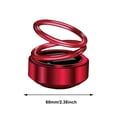 thumbnail image 5 of Calentador Molecular Cinético para Coche Difusor Fragancia Radiador Vibración Solar Rojo, 5 of 5