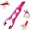 1PC-Pink, variant on 3-In-1 Multi-Purpose Heat-Resistant Clamp, Anti-Scald Bowl Dish Pot Lifter, Non-Slip Silicone